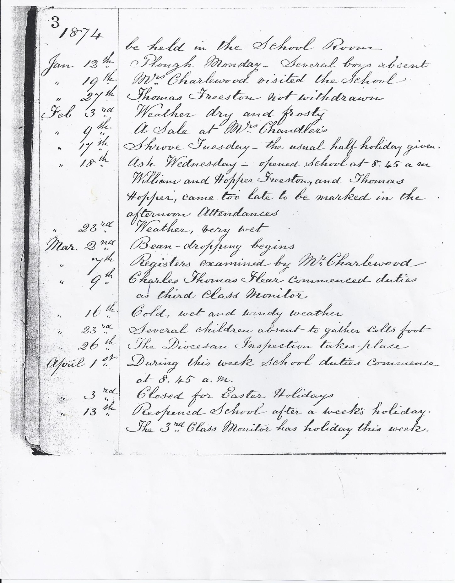 School Ledger